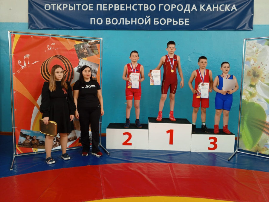 Открытое первенство города Канска по вольной борьбе