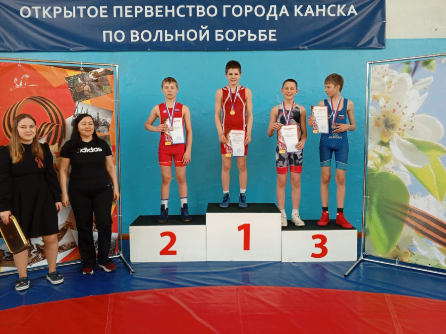 Открытое первенство города Канска по вольной борьбе
