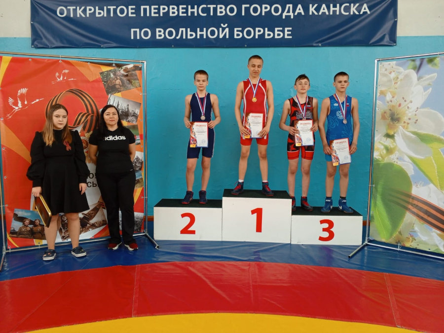 Открытое первенство города Канска по вольной борьбе