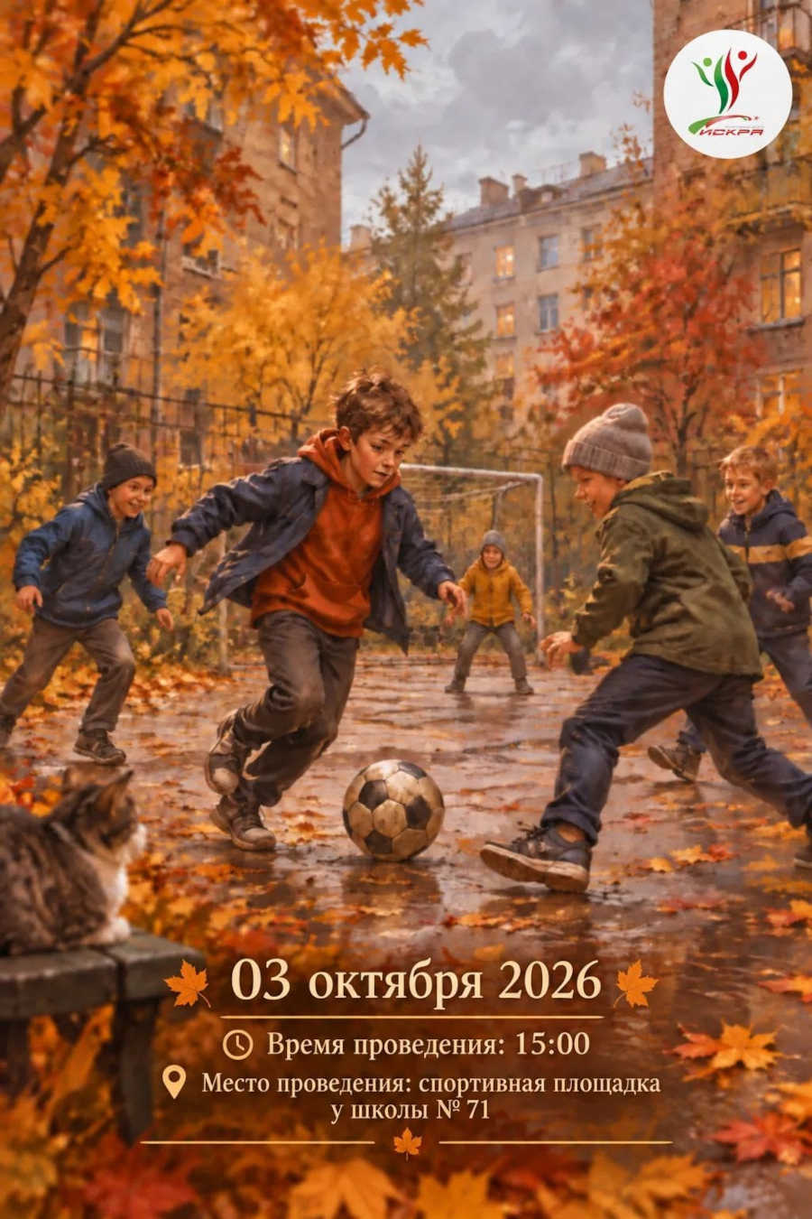 Футбол с дворовым инструктором